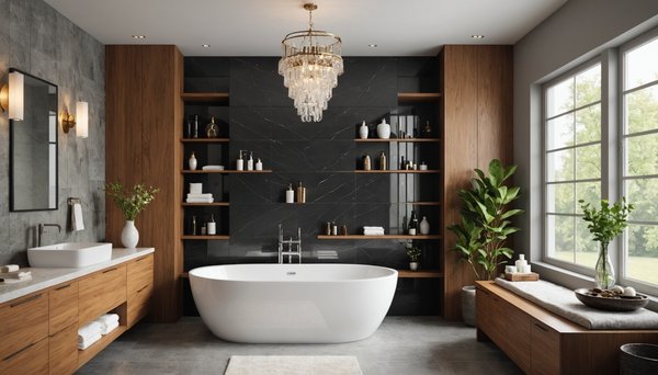 Aménager une salle de bain : créez un espace de bien-être chic